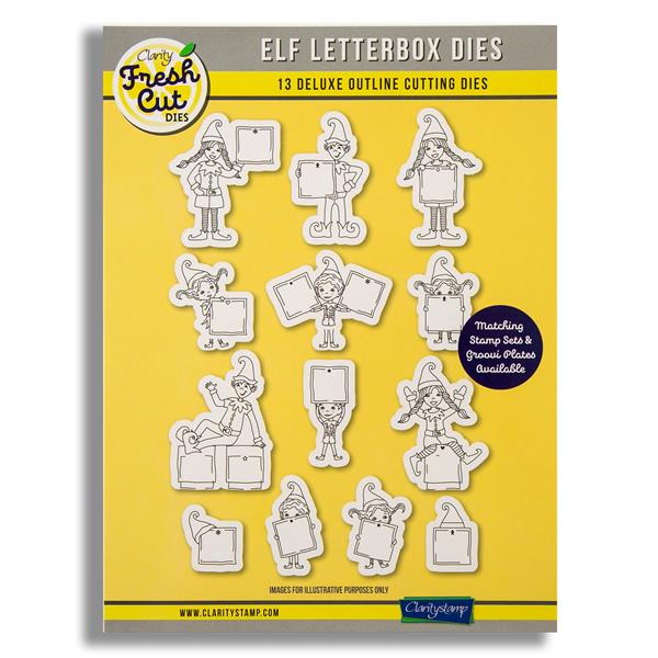 Clarity Crafts Barbara’s Letterbox Elves Die Set - Choose 1 - 254365