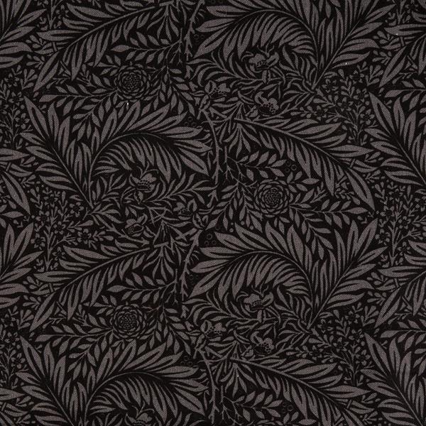 Make + Believe William Morris V&A Larkspur Black Quilt Backing -  - 257986