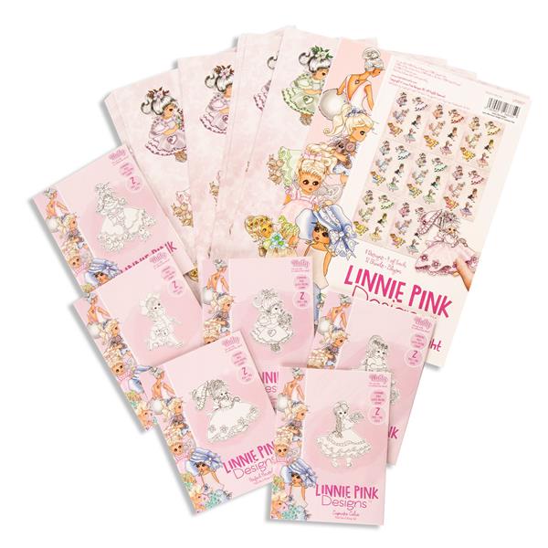 Linnie Pink Early Afternoon Delight Complete Collection - 12 x Di - 258679