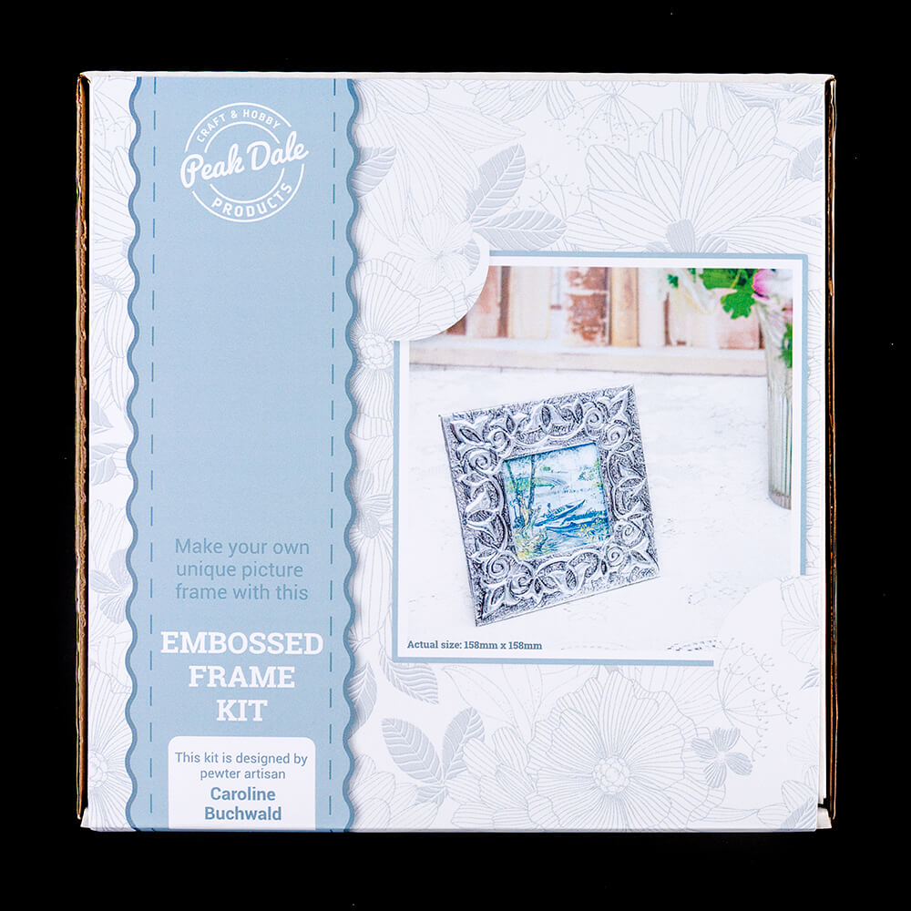 Peak Dale Products Metal Embossed Picture Frame Kit