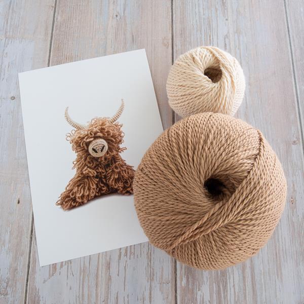 TOFT Morag The Highland Cow Crochet Kit