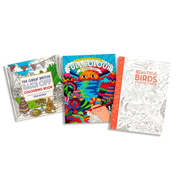 Colouring Book Trio: The Great British Bake Off, Full Colour & Be - 266103