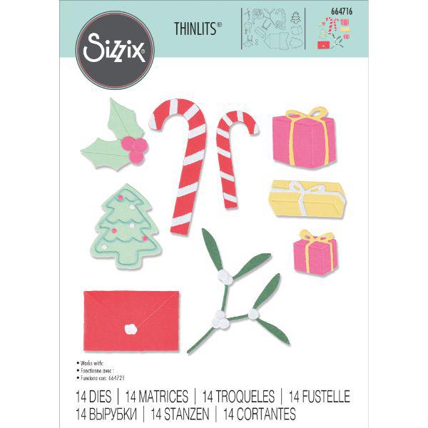 Sizzix Thinlits Christmas Collection - 61 Dies