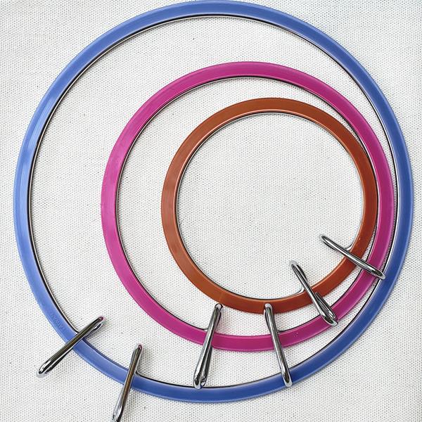 Rowandean Embroidery Spring Display Hoops - 7", 5" & 3.5" - 273981