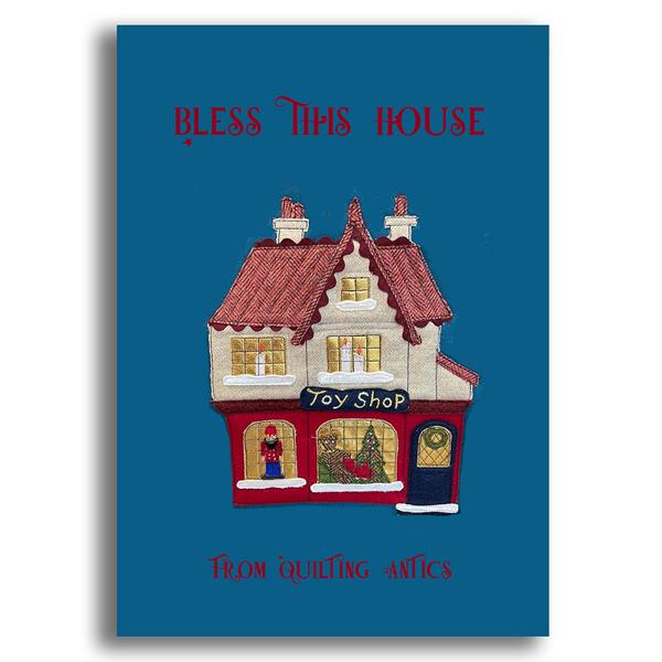 Quilting Antics Bless this House Christmas Pattern Booklet - 278110