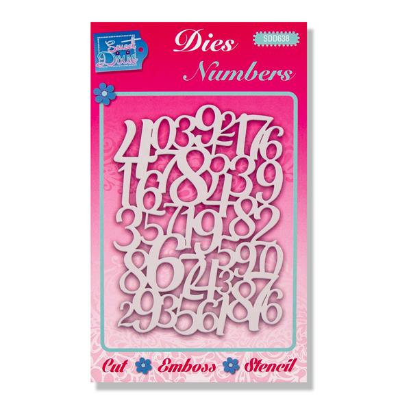 Sweet Dixie Numbers Die - 278524