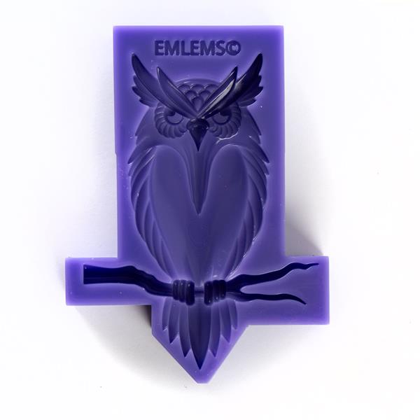 Emlems Owl on Branch Silicone Mould - Large - 278768