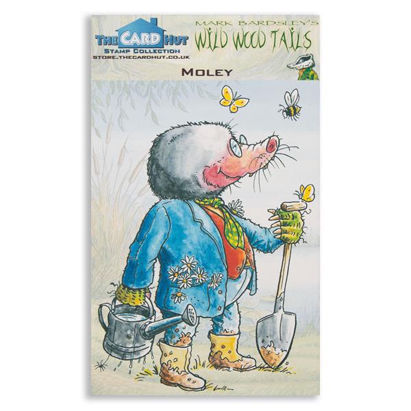 The Card Hut - Mark Bardsley Wild Wood Tails: Moley - 3 Stamps - 281105