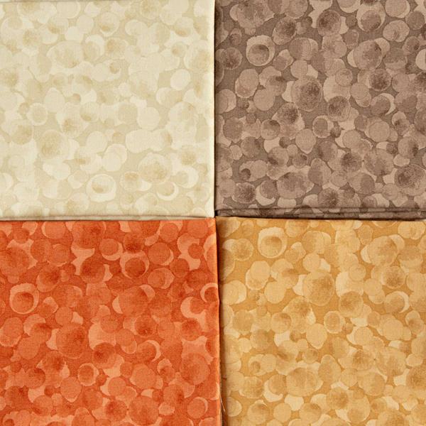 Funky Needlework Bumble Berry Brown 4 Piece Fat Quarter Pack - 283036