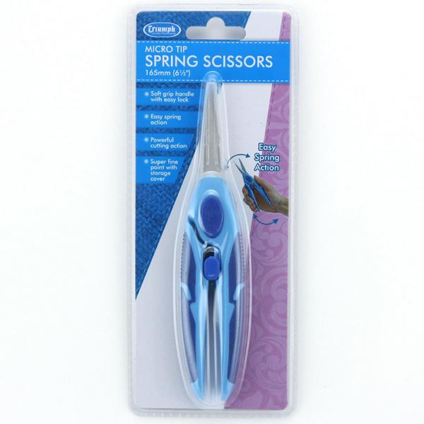 Sewing Online Micro Tip Spring Action Scissors 165mm - 283117