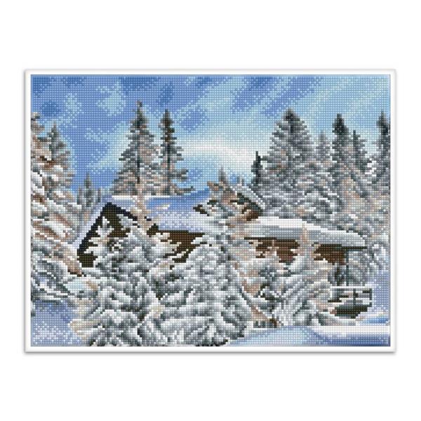 Diamond Dotz Alpine Retreat Painting Kit - 31 x 41cm - 288636