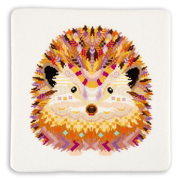 Meloca Designs Mandala Hedgehog Cross Stitch Kit - 289941