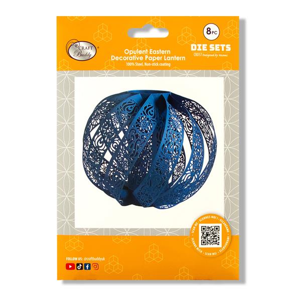 Craft Buddy Opulent Eastern Decorative Paper Lantern Die Set - 8  - 290731