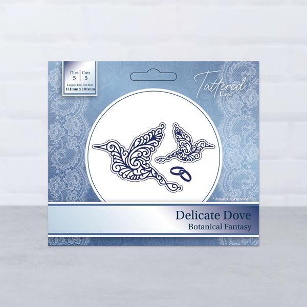 Tattered Lace Delicate Dove Die Set - 5 Dies - 292141