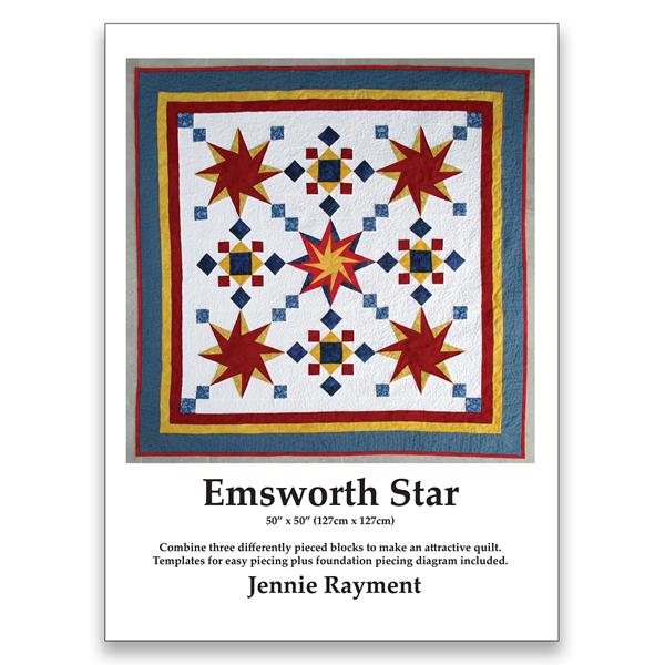 Emsworth Star Quilt Pattern by Jennie Rayment - 297827