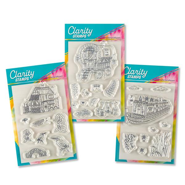 Clarity Crafts Linda Williams’ Country Scene Elements A6 Stamp Tr - 300834