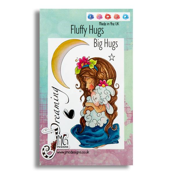 JMC Fluffy Hugs Stamp Set - 7 Stamps - 302533