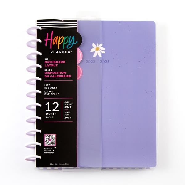 The Happy Planner Big 12 Planner - Life Is Sweet - 303213