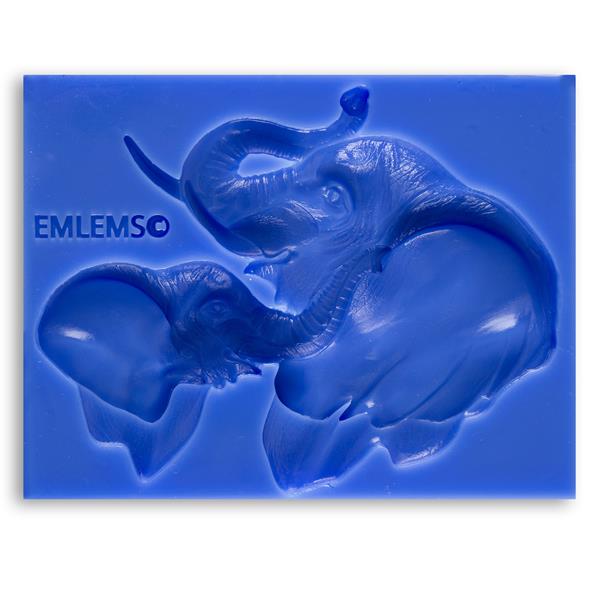 Emlems Mother & Baby Elephant Silicone Mould - 303289