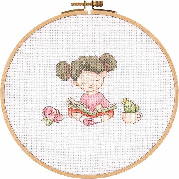 My Cross Stitch Loves Reading Counted Cross Stitch Kit - 303749