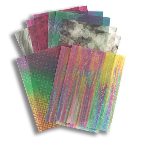 Thirsty Brush Life in Full Colour Collage A4 Vellum - 12 Sheets - - 306557