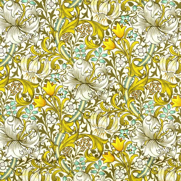 Morris & Co Buttermere Sunshine Golden Lily 0.5m Fabric Length - 306778