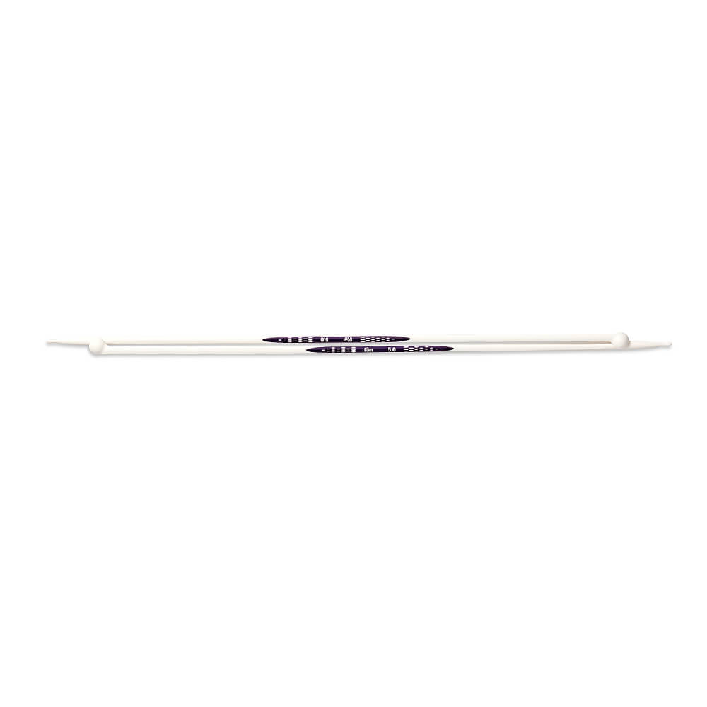 Prym single pointed ergonomic knitting needles, 35cm long, choose size or  set