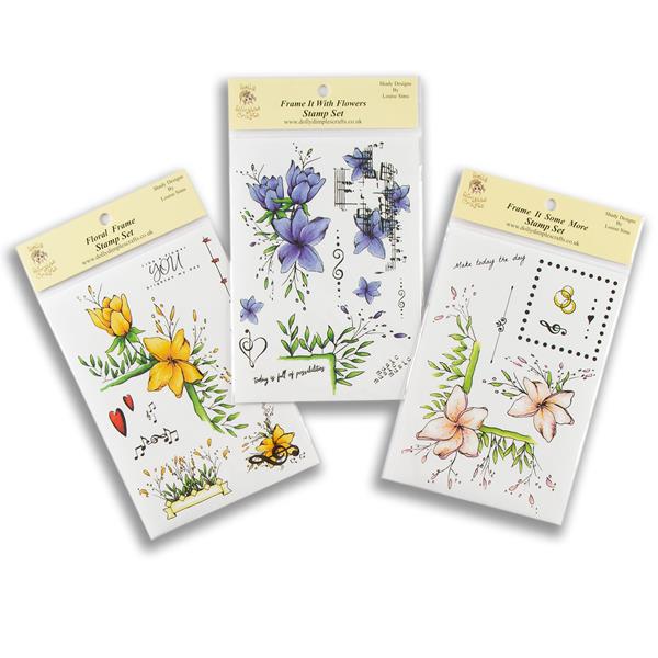Shady Designs Floral Frames Collection - 27 Stamps - 311058