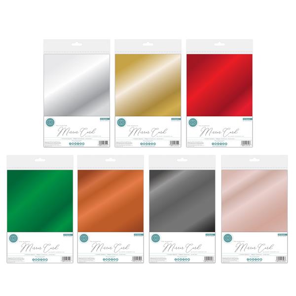 Craft Consortium Mirror Card Bundle - 7 sets - All the Colours - 313121