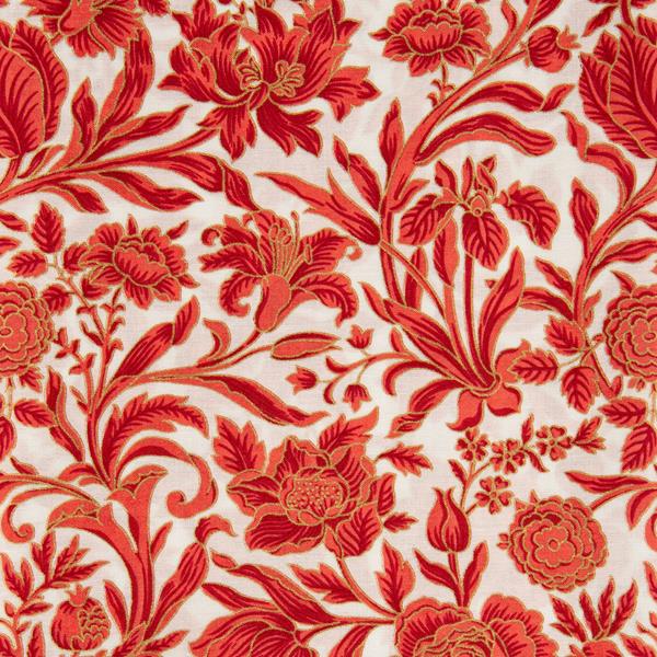 Fabric Freedom 100% Cotton Supreme Lawn - Floral Baroque - 1m x 5 - 313719