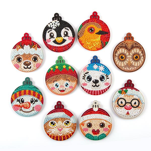 Crystal Art Buddies - Festive Characters - Set oF 6