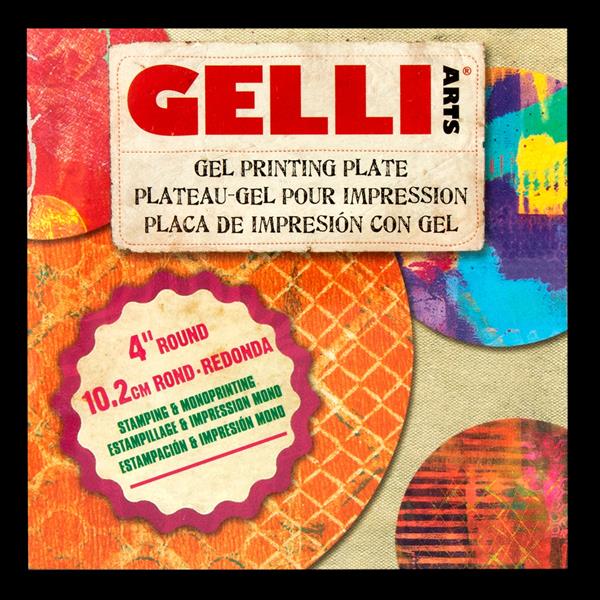 Gelli Arts 4" Round Printing Plate - 317473