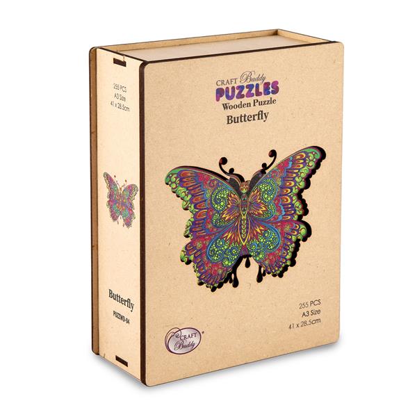 Craft Buddy A3 Eco-Friendly Wooden Puzzle - 325455