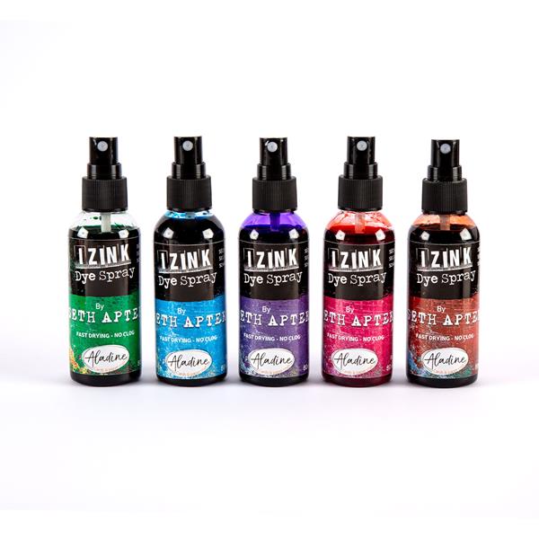 IZINK Seth Apter Spray Collection - 5 x Assorted Colours - Conten - 328339
