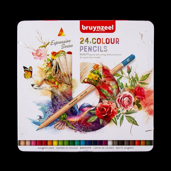 Bruynzeel Expression 24 x Coloured Pencils - 330043