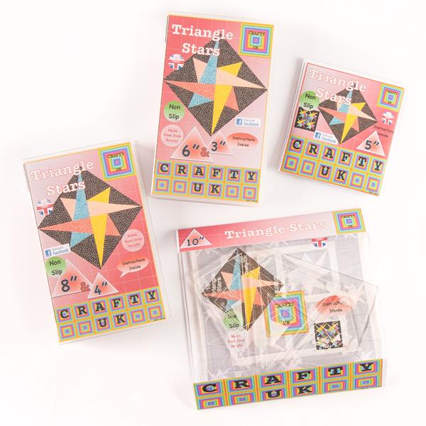 Crafty UK Triangle Stars Complete Set - 330181