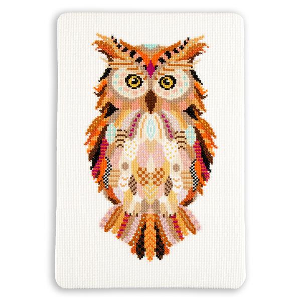 Meloca Designs Mandala Owl Cross Stitch Kit - 330364