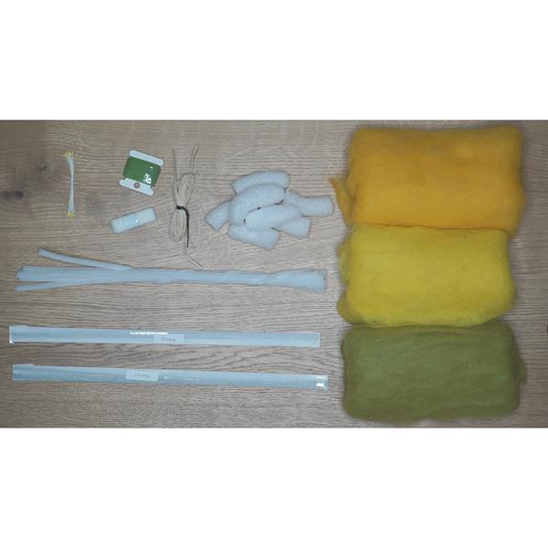 Mum's Makery Daffodil and Narcissus Bundle, Includes Fibres, Temp - 330707