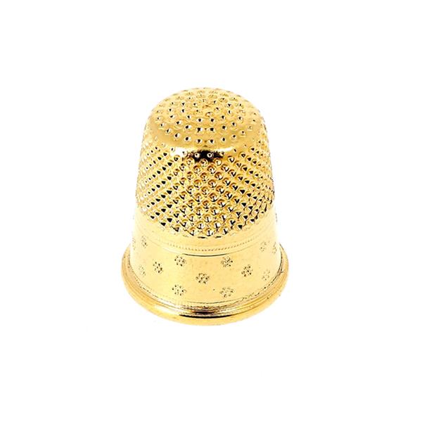 Bohin Brass Plated Gold Thimble No. 5 - 335135