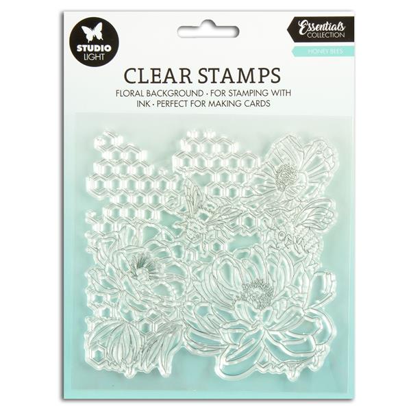 Quirky Top Flowers Essentials - Studio Light Clear Stamp Set