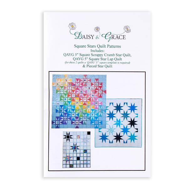 Daisy & Grace 5" Star Quilt Pattern - Includes: 2 x 5" Quilt as Y - 349108
