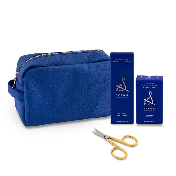 SEAMS Beauty Bundle - Includes: Blue Bag, Hand Cream, Nail Oil &  - 351787
