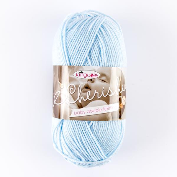 King Cole Baby Blue Cherished DK Yarn - 100g - 100% Low Pill Acry - 356776