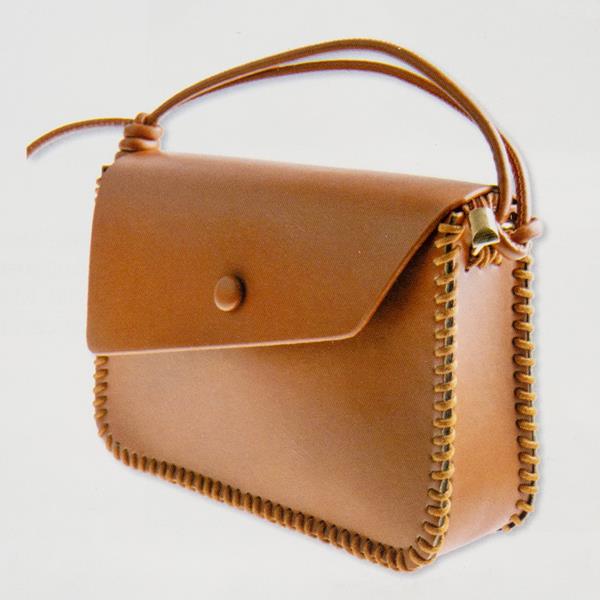Craft Buddy DIY Handbag Kit- Brown: 26x15x7cm - 358724
