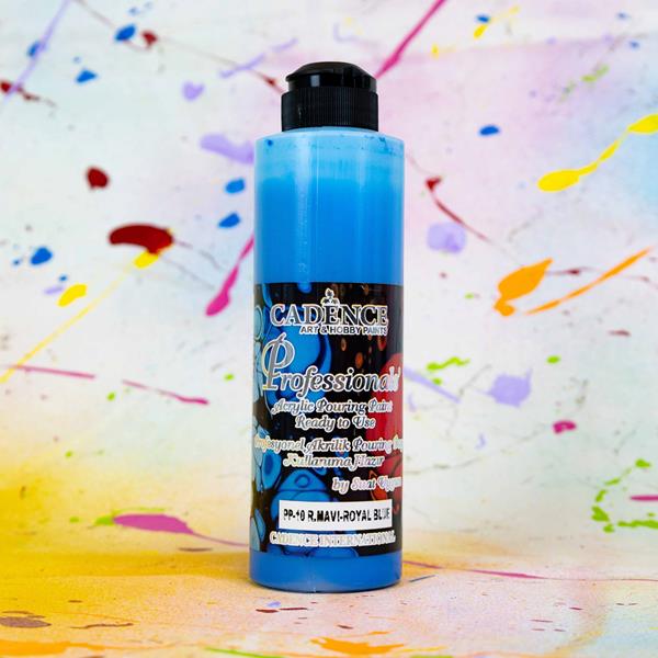 Cadence Pro Acrylic Pouring Paint - Royal Blue - 250ml - 358779