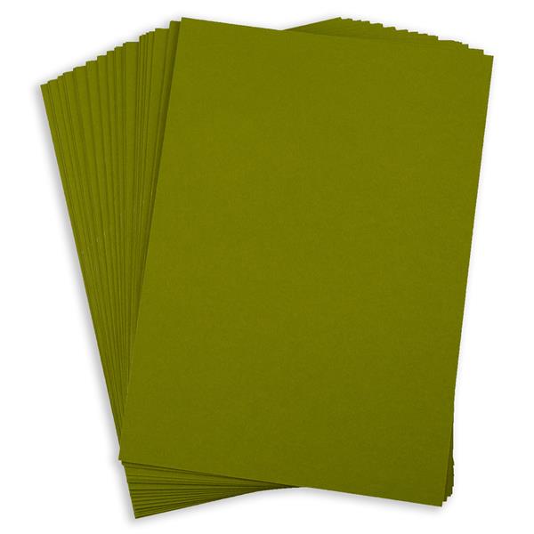 Jellybean A4 Moss Green Card - 80 Sheets - 300gsm - 360703