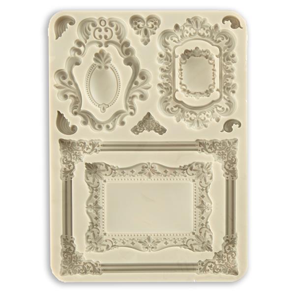 Stamperia Brocante Antiques A5 Silicone Mould - Frames - 361349