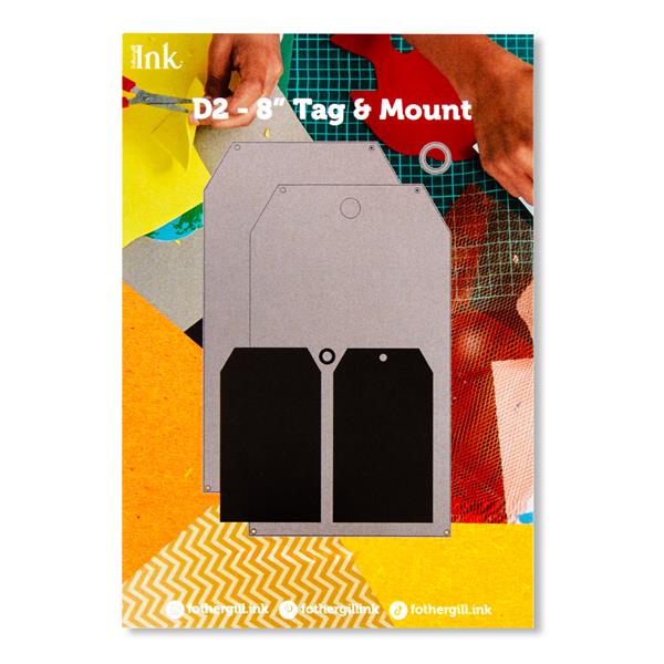 Fothergill Ink Tag and Mount Die Set - 8" - 374491