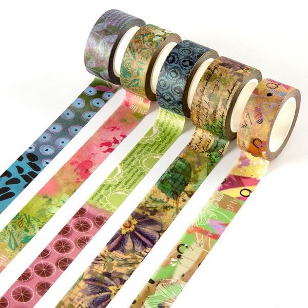 AALL & Create Janet Klein 5 x Washi Tapes - Tape in Colour - 375168