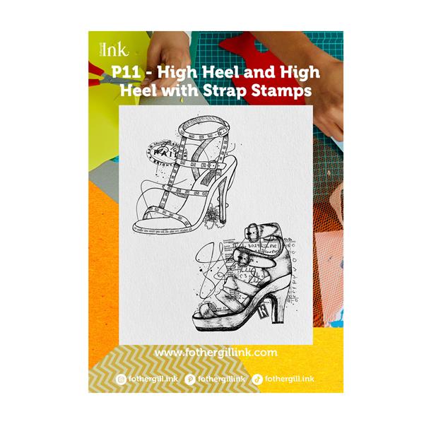 Fothergill Ink A5 Stamp Set - High Heel & High Heel with Strap -  - 376060
